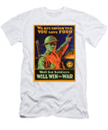 1 Vintage War Effort Poster Just Vintage T-Shirt