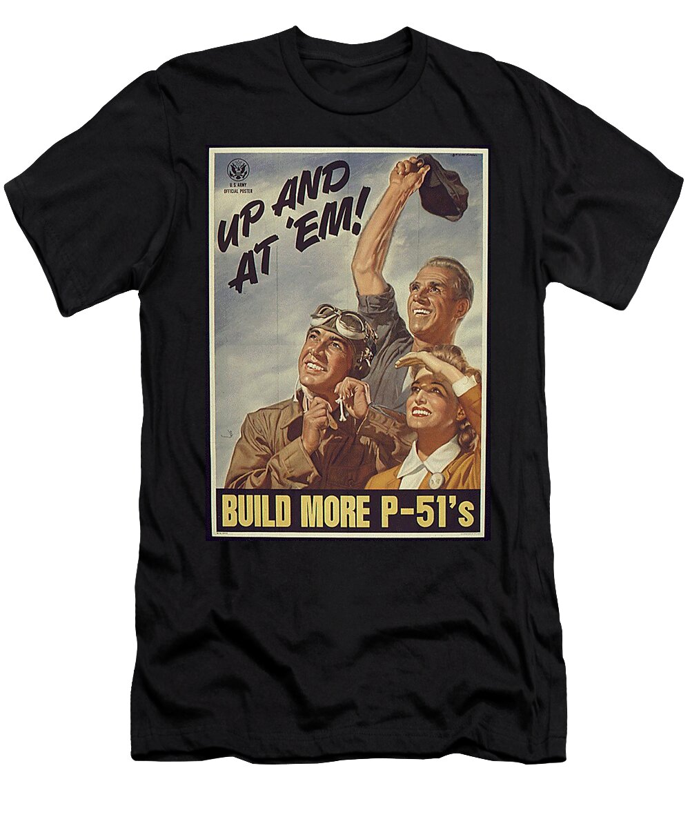 1316 Vintage War Poster War Posters T-Shirt