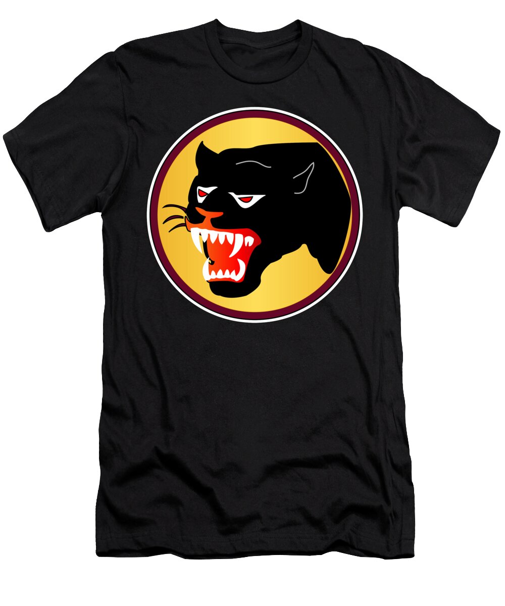 2 Army 66th Infantry Division Black Panther Division Wo Txt Tom Adkins T-Shirt