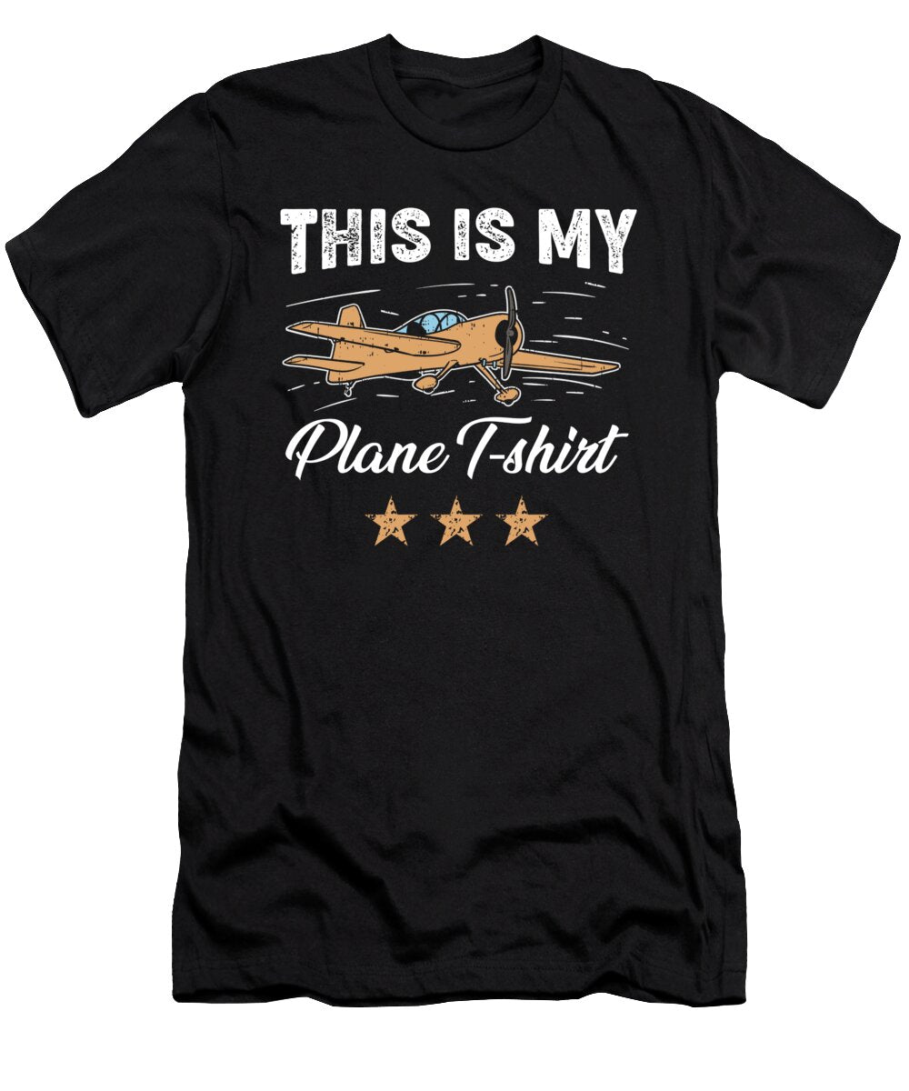 3 Airplane Pilot Aviation Helicopter Gift Raphaelartdesign T-Shirt