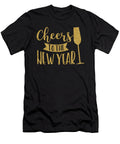 3 Cheers to the New Year 2020 Welcome Holidays Gift Haselshirt T-Shirt