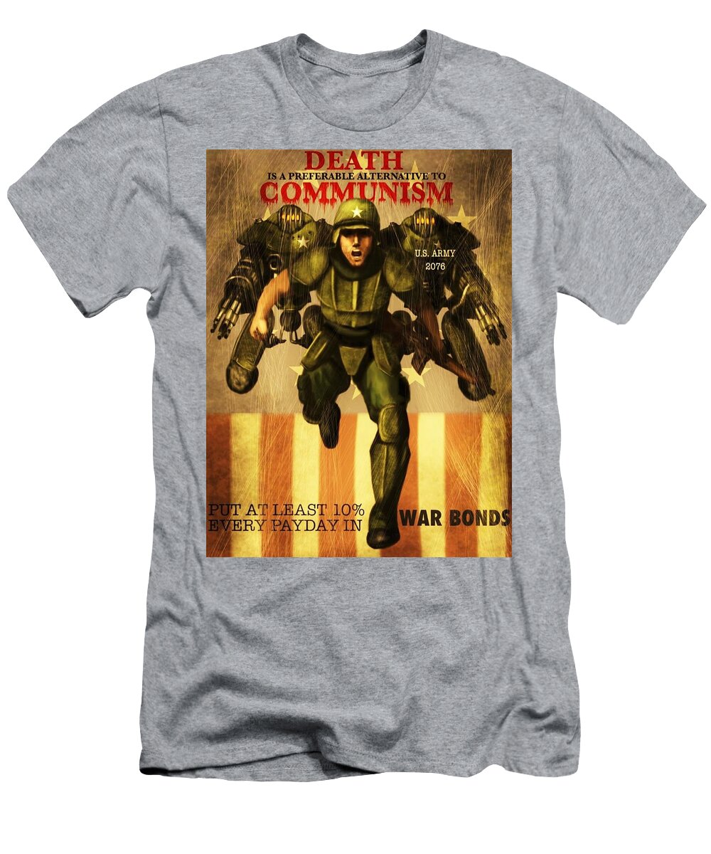 3235 Vintage War Poster War Posters T-Shirt