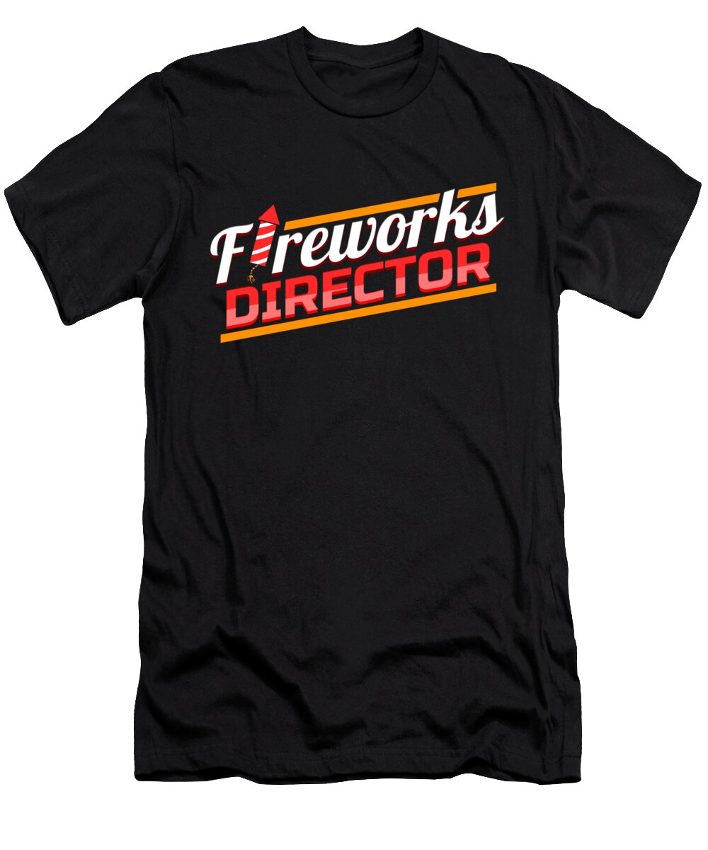 4th of July Pyrotechnics Fireworks Director Jan Bleke T-Shirt