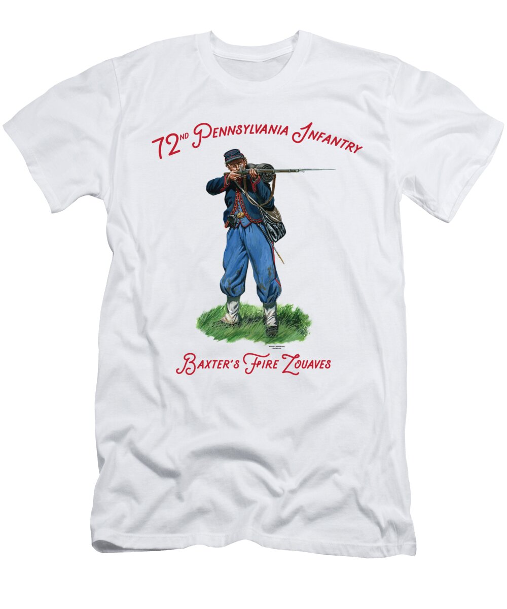 72nd Pennsylvania Infantry Mark Maritato T-Shirt