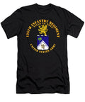 Army Coa 125th Infantry Regiment Yield to None Tom Adkins T-Shirt