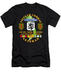Army Vietnam Combat Infantry Veteran W 1st Bn 28th Inf 1st Inf Div Ssi Tom Adkins T-Shirt