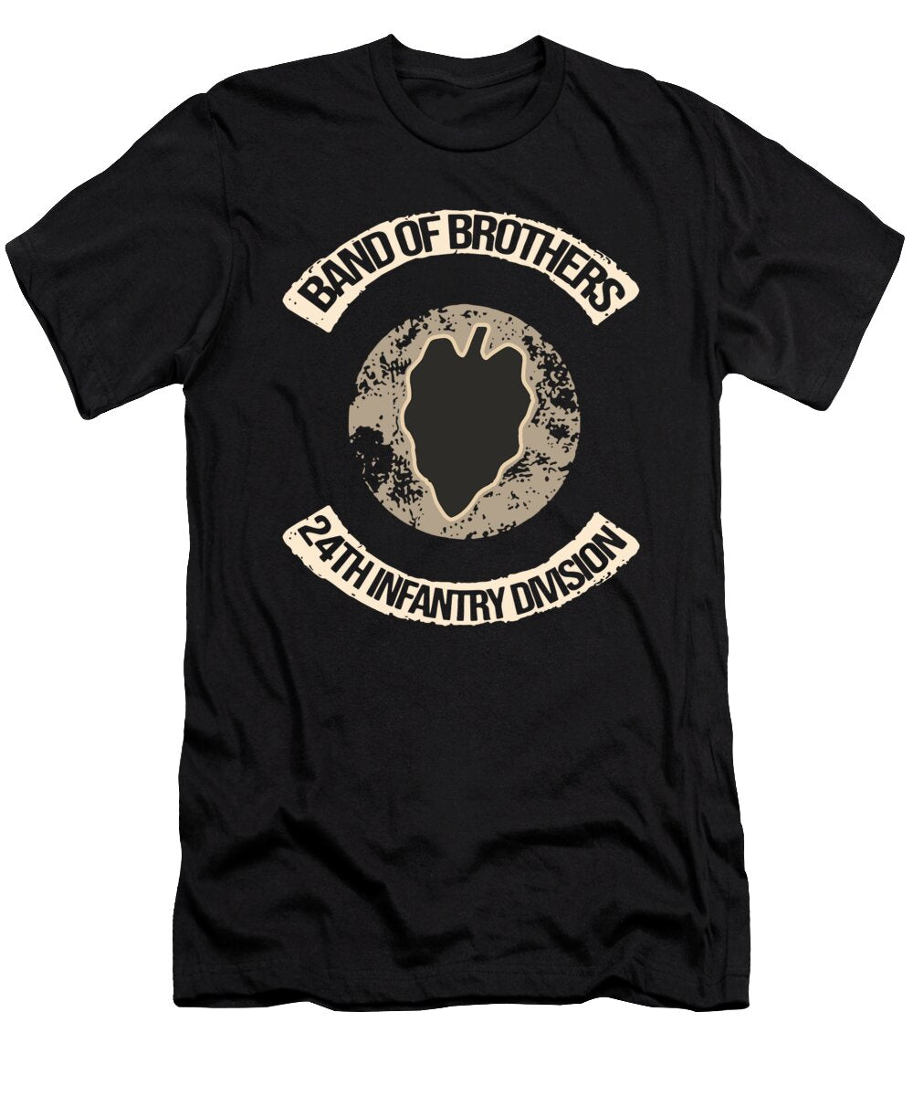 Band of Brothers 24th Infantry Division Brother Logan Mathews T-Shirt
