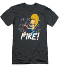 Beavis and Butt Head Fire 4th of July Fireworks Independence Day Isis Valadez T-Shirt