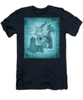 Chattanooga Battlefield Vintage Map 1863 Blue Carol Japp T-Shirt