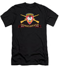 Clever Army 555th Parachute Infantry Battalion Ssi Black Red W Br Ribbon X 300 Alice Colling T-Shirt