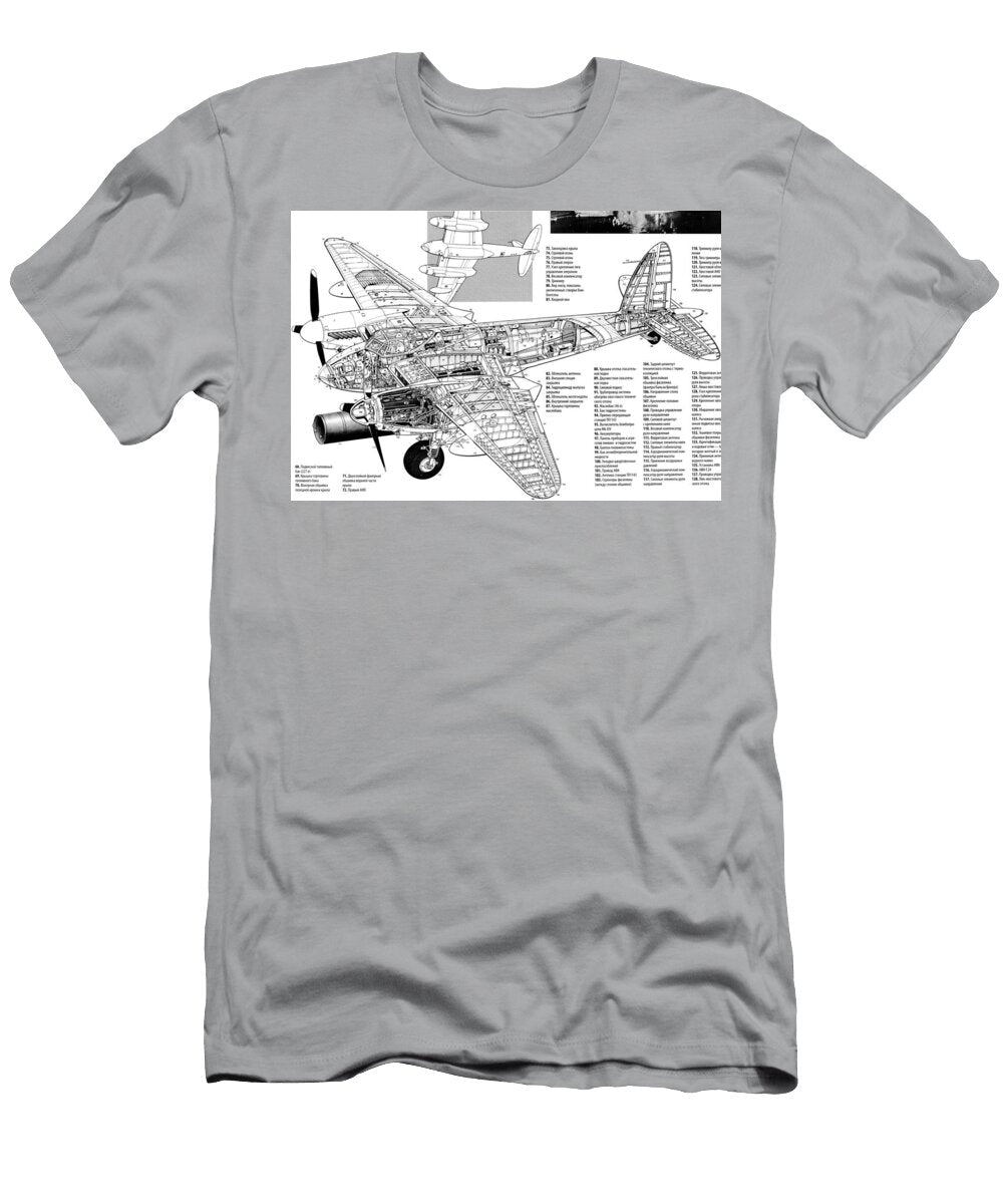 De Havilland Dh 98 Mosquito Aircraft Lover T-Shirt