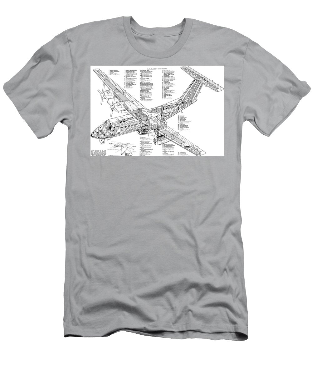 De Havilland Dhc 7 Aircraft Lover T-Shirt