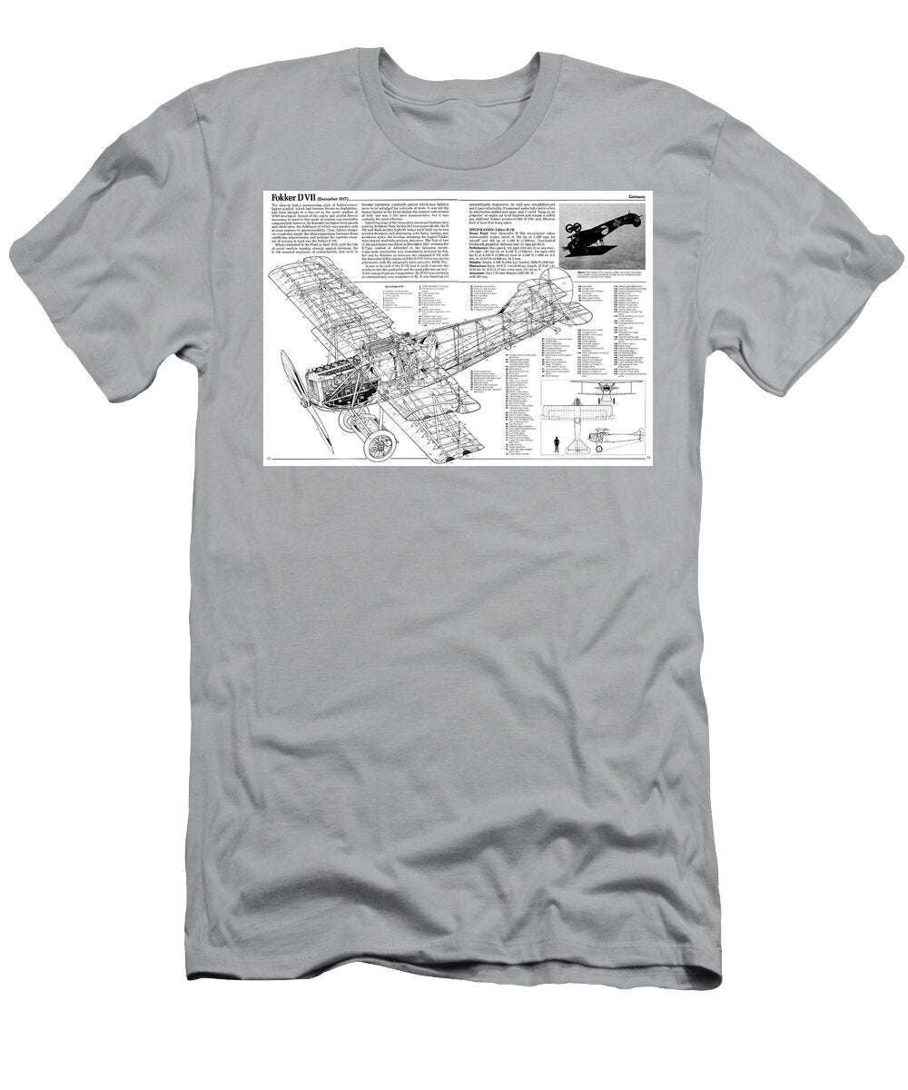 Fokker D7 Aircraft Lover T-Shirt