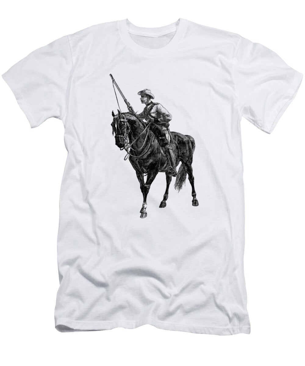Horse with Soldier Madame Memento T-Shirt