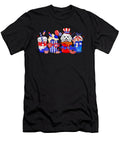 Maltese Dog Coffee Lover Patriotic Fireworks 4th Natalie Lidford T-Shirt