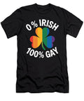 Rainbow Shamrock Pride Message Joanna Redesiuk T-Shirt