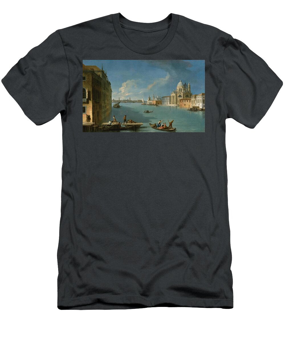 The Construction for the Bridge for the Feast of the Madonna Della Salute Artistic Rifki T-Shirt