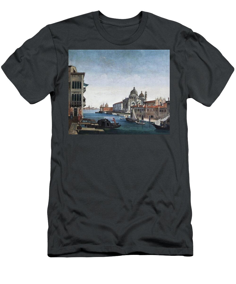 The Entrance to the Grand Canal Looking East with Santa Maria Della Salute Venice Imitator of Ca Anonymous T-Shirt