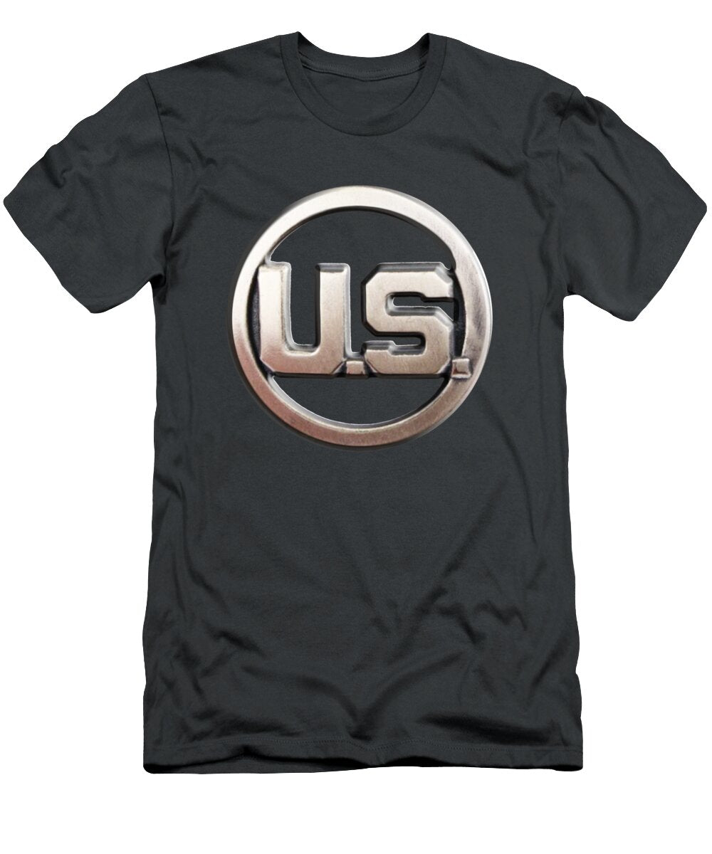 US Airforce Silver Em Collar Disks Tom Hill T-Shirt
