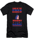 USA Patriotic Brave Mommy 4th July Organicfoodempire T-Shirt